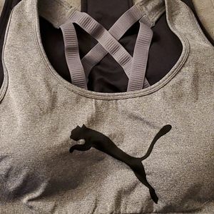 2 New w/o tags Puma sports bras. Both size XL.
